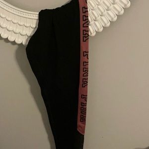 PINK Black leggings